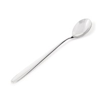 Conjunto de 6 Colheres para Bebidas Longas – Prateado – Nuovo Milano – Alessi