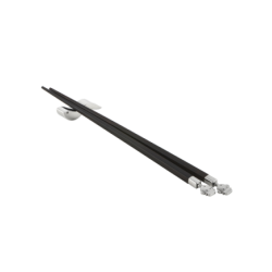 Conjunto de 2 Pauzinhos – Inox – Alessandro Stick – Alessi