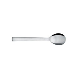 Conjunto de 6 Colheres de Sobremesa – Prateado – Santiago – Alessi