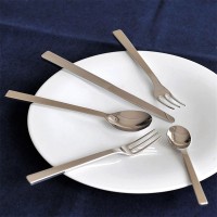 Conjunto de 6 Colheres de Chá – Prateado – Santiago – Alessi
