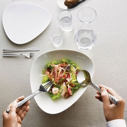 Conjunto de 6 Garfos para Peixe – Prateado – Colombina Fish – Alessi