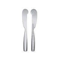 Conjunto de 6 Facas para Manteiga – Prateado – Dressed – Alessi