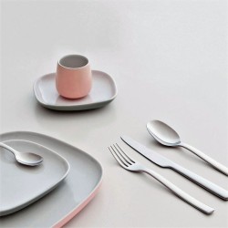 Conjunto de 6 Colheres – Prateado – Ovale – Alessi