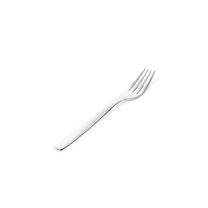 Conjunto de 6 Garfos de Sobremesa – Prateado – Ovale – Alessi