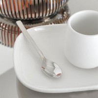 Conjunto de 6 Colheres de Café – Prateado – Ovale – Alessi