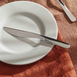 Conjunto de 6 Facas de Sobremesa – Aço – Giro – Alessi