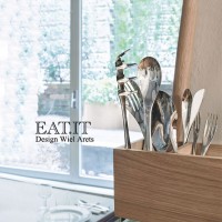 Conjunto de 6 Colheres de Café – Prateado – Eat.It – Alessi