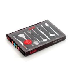 Conjunto de 8 Colheres para Café – Prateado – Il caffè/tè – Officina Alessi