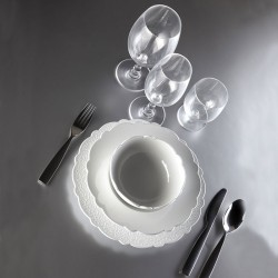 Conjunto de 4 Copos para Vinho Branco – Transparente – Dressed – Alessi