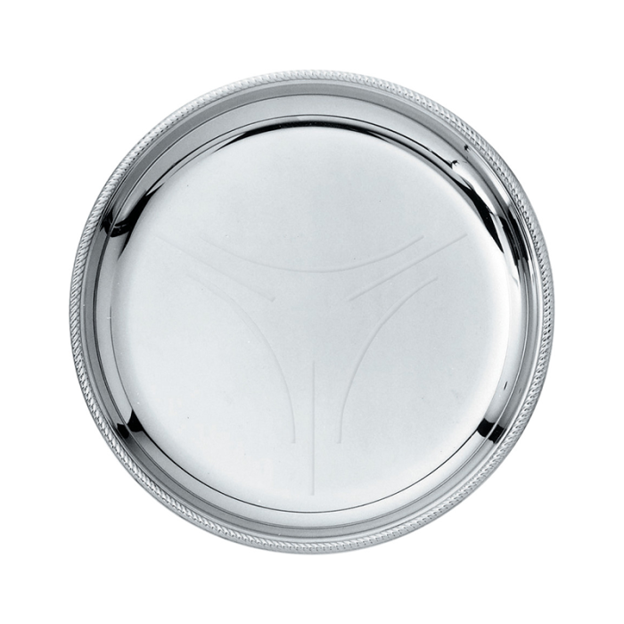 Conjunto de 6 Bases para Copos – Aço – Mercurio – Alessi