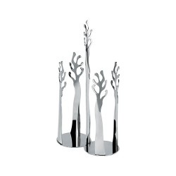 Porta-copos de Papel – Prateado – Mediterraneo – Alessi