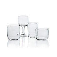 Conjunto de 4 Copos Água/Long Drinks – Transparente – Glass Family – A Di Alessi