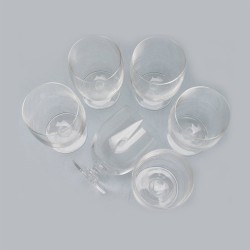 Conjunto de 4 Copos para Água Tumbler – Transparente – Dressed – Alessi