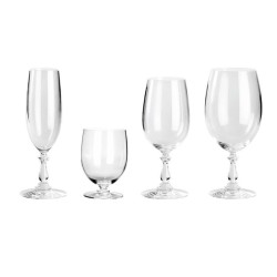 Conjunto de 4 Copos para Água Tumbler – Transparente – Dressed – Alessi