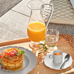 Conjunto de 4 Copos 8cm – Branco – Dressed en Plein Air – Alessi