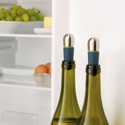 Conjunto de Duas Tampas para Garrafa – Azul – BarWise – Joseph Joseph