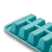 Conjunto de 2 Moldes para Gelo com Tampa – Azul – Flow Easy – Joseph Joseph