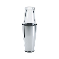 Shaker Americano ou “Boston” – Prateado – 5050 – Alessi