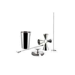 Conjunto para Bar 5 Peças – Prateado – Trending Box – Alessi