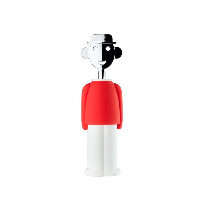 Saca-rolhas – Vermelho e Branco – Alessandro M – A Di Alessi