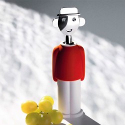 Saca-rolhas – Vermelho e Branco – Alessandro M – A Di Alessi