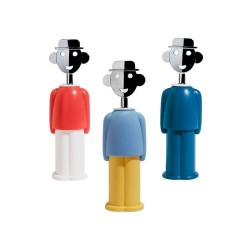 Saca-rolhas – Vermelho e Branco – Alessandro M – A Di Alessi