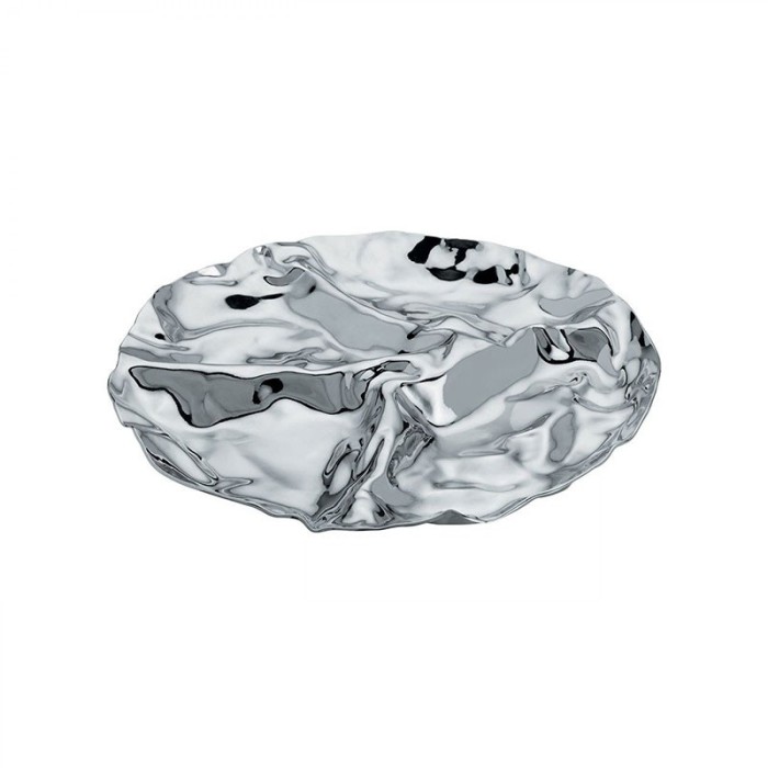 Prato para Aperitivos de 4 Compartimentos – Inox – Pepa – Alessi