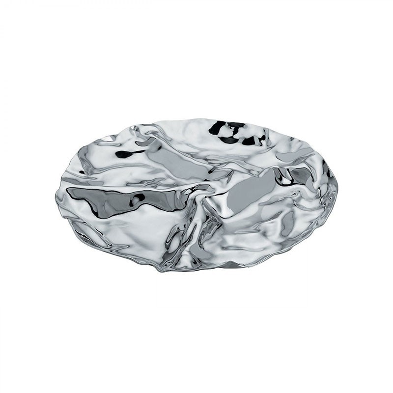 Prato para Aperitivos de 4 Compartimentos – Inox – Pepa – Alessi