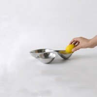 Set de 3 Compartimentos para Aperitivos – Prateado – Babyboop – Alessi