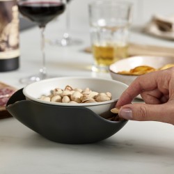 Taça para Aperitivos – Cinza – Double-Dish – Joseph Joseph