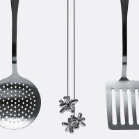 Base para Quentes com Elementos Amovíveis – Inox – Tripod – Alessi