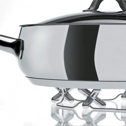 Base para Quentes com Elementos Amovíveis – Inox – Tripod – Alessi