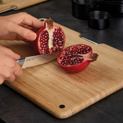 Conjunto de 3 Tábuas de Corte – Bamboo – Folio Steel – Joseph Joseph