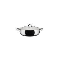 Tacho Baixo com Tampa 28cm – Inox – Mami – Alessi