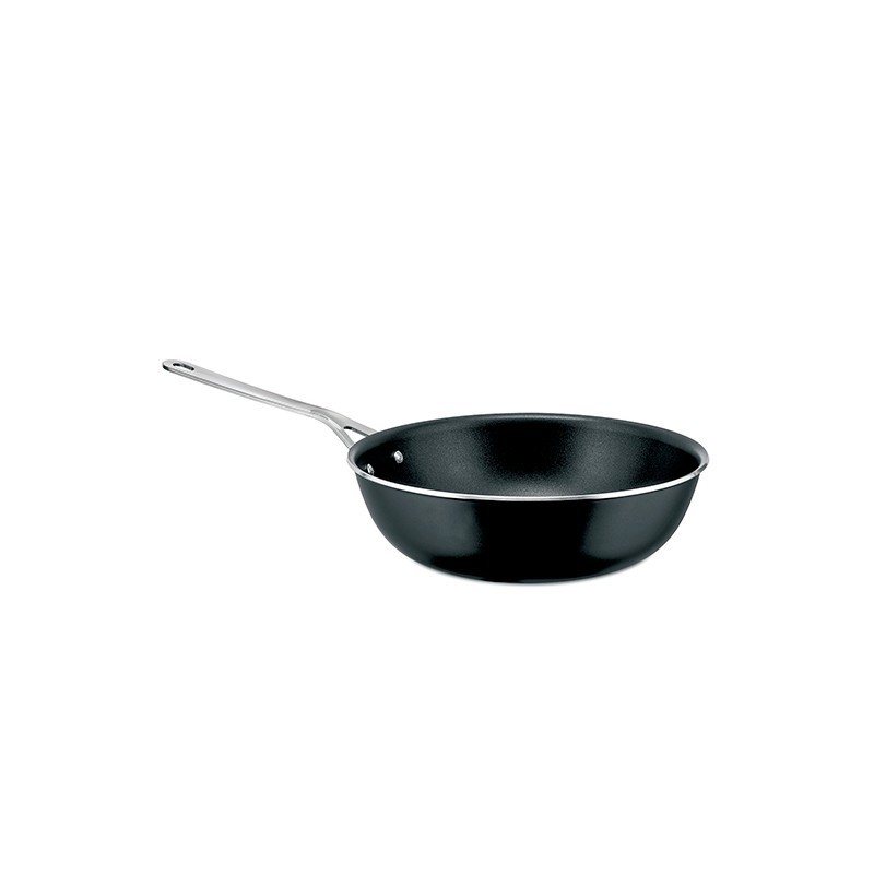 Frigideira Funda 28cm – Preto – Pots and Pans – A Di Alessi