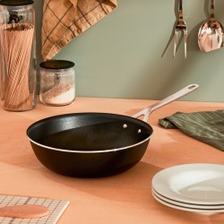 Frigideira Funda 28cm – Preto – Pots and Pans – A Di Alessi