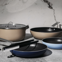 Wok 28cm – Cinza – Tama – Alessi
