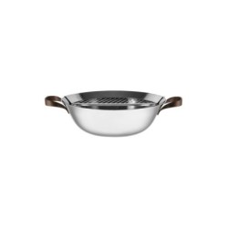Wok com Tampa – Inox – Edo – Alessi