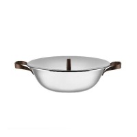 Wok com Tampa – Inox – Edo – Alessi