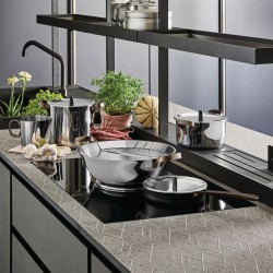 Wok com Tampa – Inox – Edo – Alessi