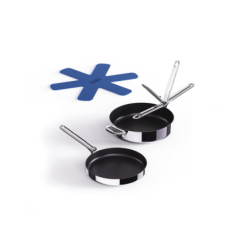 Conjunto de 2 Frigideiras Anti-Aderentes – Inox – Space Steel – Joseph Joseph