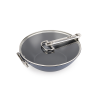 Wok Antiaderente com Tampa 32cm – Space – Joseph Joseph