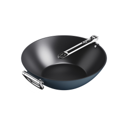 Wok Antiaderente com Tampa 32cm – Space – Joseph Joseph