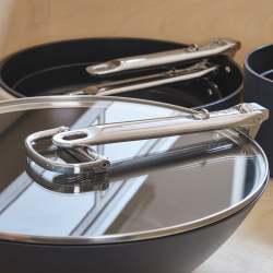 Wok Antiaderente com Tampa 32cm – Space – Joseph Joseph