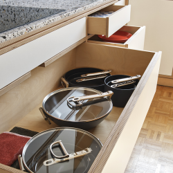 Wok Antiaderente com Tampa 32cm – Space – Joseph Joseph