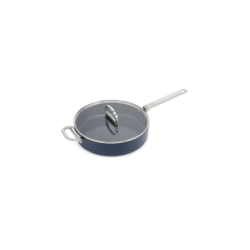 Sauté com Tampa e Pega Dobrável 28cm – Azul – Space – Joseph Joseph