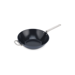 Wok com Tampa e Pega Dobrável 32cm – Azul – Space – Joseph Joseph