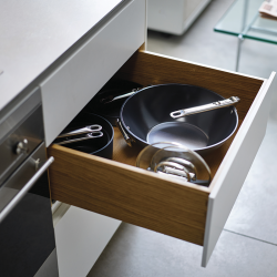 Wok com Tampa e Pega Dobrável 32cm – Azul – Space – Joseph Joseph