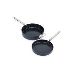 Conjunto 2 Frigideiras Dobráveis 23cm – Azul – Space – Joseph Joseph