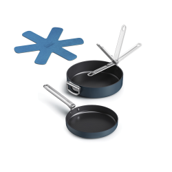 Conjunto 2 Frigideiras Dobráveis 23cm – Azul – Space – Joseph Joseph